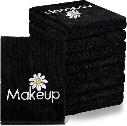 Shimeyao 20 Pack Makeup Towels Black Makeup Washcloths