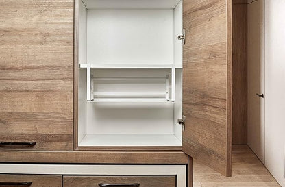Nxconsu 2Pack Under Shelf Storage Basket Organizer Hanging Holder