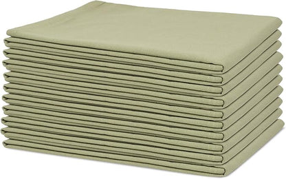 Organic Cotton Sage Flour Sack Kitchen Towels