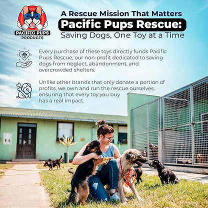 Pacific Pups Products Dog Rope Toys for Medium Dogs 11 Pack - 11 Dog Toy Pack & Puppy Teething Rope Tug of War Dog Toys, Chew Toys to Keep Them Busy, Puppy Chew Ropes