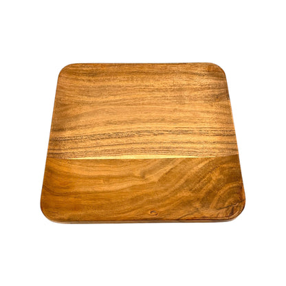 S.B.ARTS Serving Bowl for Home, Kitchen, Fruits, Salads, Chips, Dip/Multipurpose/Hand Made/Natural Mango Wood/Natural Wood (Square (Set of 3))