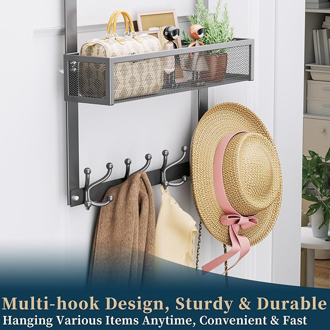 Consumest Over The Door Hooks Organizer