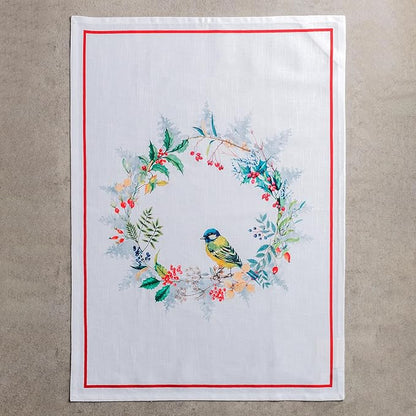 Maison d' Hermine Kitchen Towels Set of 3 100% Cotton 20" x 27.5" Reusable