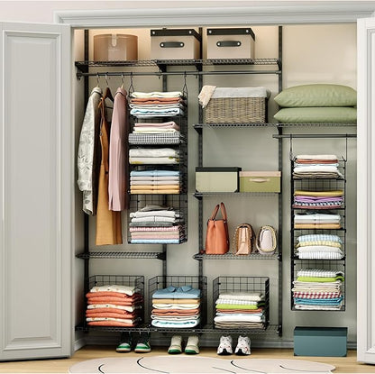 X-cosrack Hanging Closet Organizer and Storage