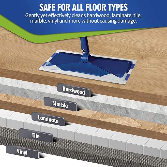 Disposable Wet Cleaning Pads for Hardwood Floor Compatible