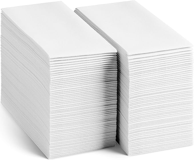 400-Pack Servietto Disposable Linen-Feel Guest Towels