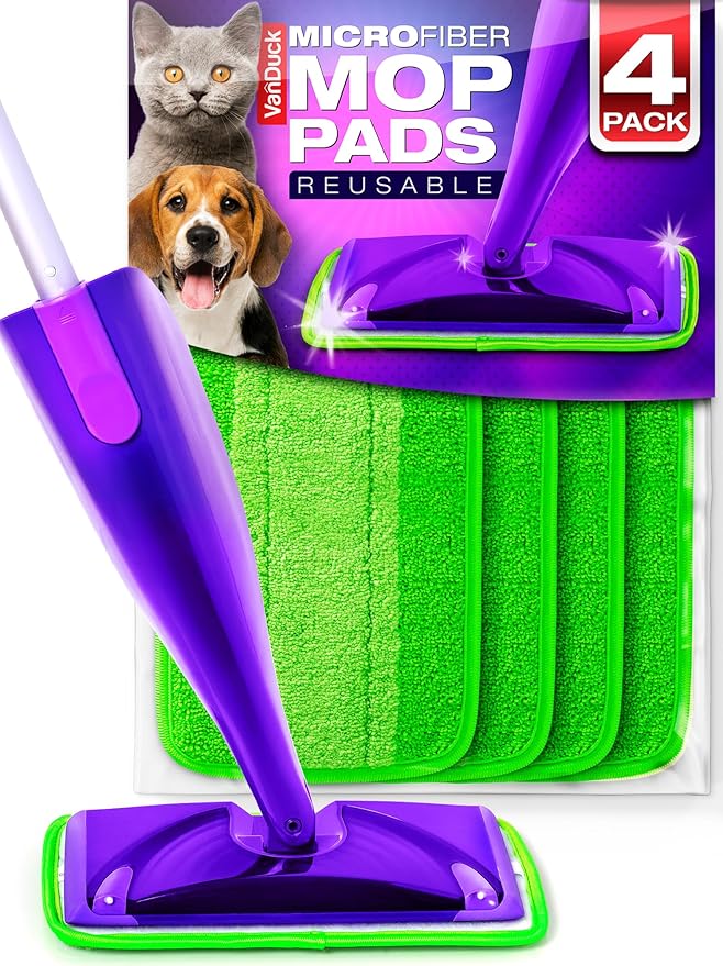 VanDuck Reusable Mop Pads Compatible