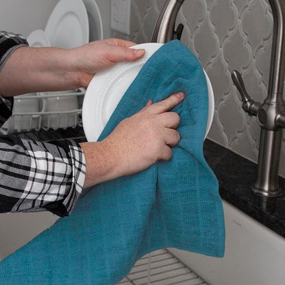 Ritz Premium Kitchen Towel and Dish Cloth Value Set: Highly Absorbent, Super