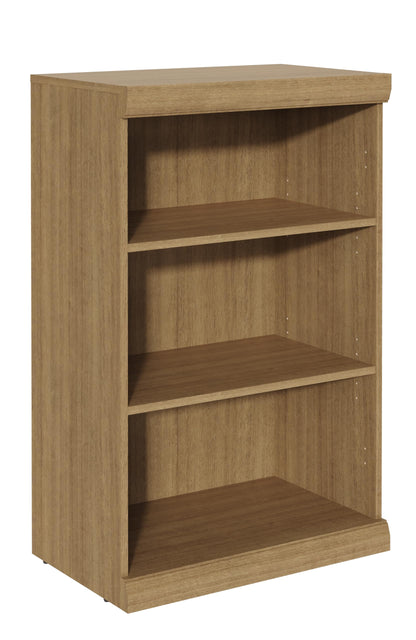 ClosetMaid Mosaics 3 Shelf Organizer, Stackable, Customizable Closet Organization System, Closet Storage Shelves, 25.5" W, Toasted Oak