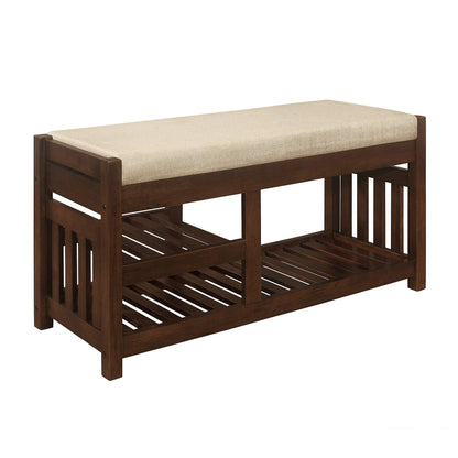 Lexicon Balmoral Bench, Dark Walnut