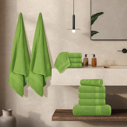 GLAMBURG Ultra Soft 24-Piece Towel Set