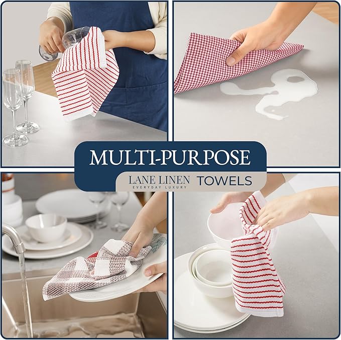 LANE LINEN Kitchen Towels Set