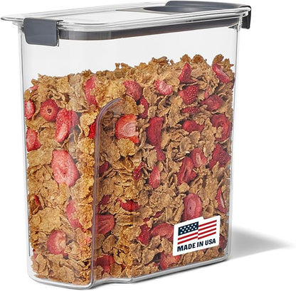 Rubbermaid Brilliance Airtight Cereal Food Storage Container, Shatterproof
