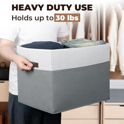 Criusia 8 Pack Closet Organizers and Storage Bins