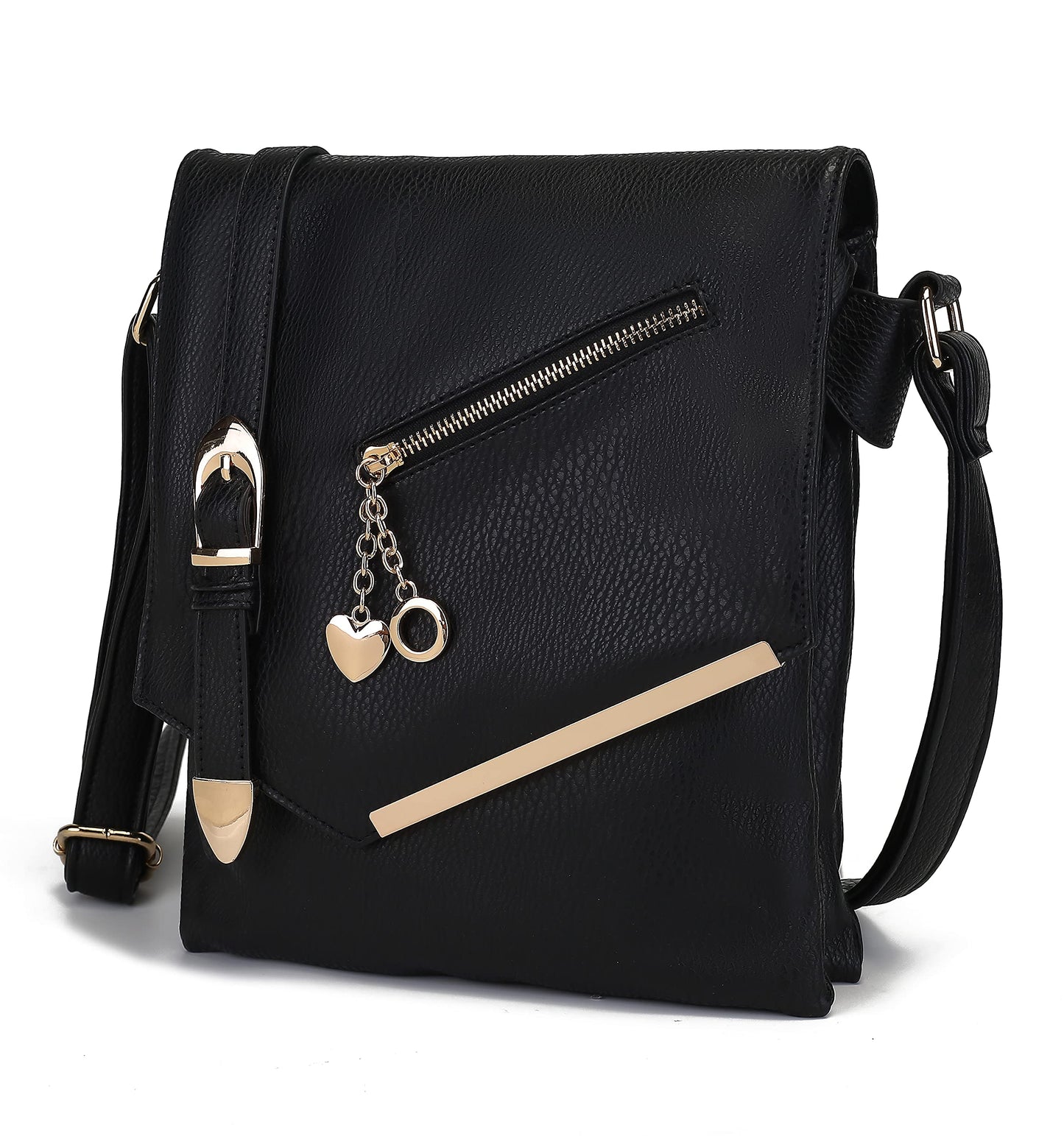 MKF Collection Crossbody Bags for Women, Sling bag Vegan Leather Shoulder bag Ladies Small Purse Handbag by Mia K