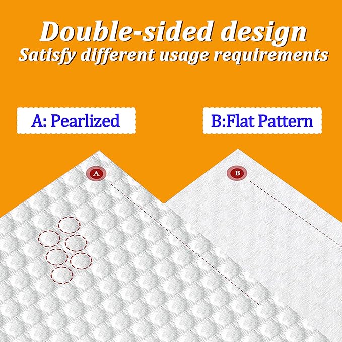 4 Pack Face Towels Disposable, Face Clean Towels, Lint- free Facial Tissue