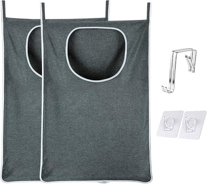 2PCS HangingLaundry bags, Over DoorLaundry wash bags