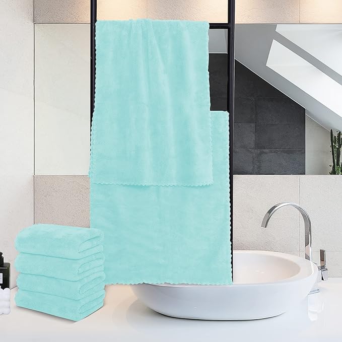 MOONQUEEN 6 Pack Premium Hand Towels
