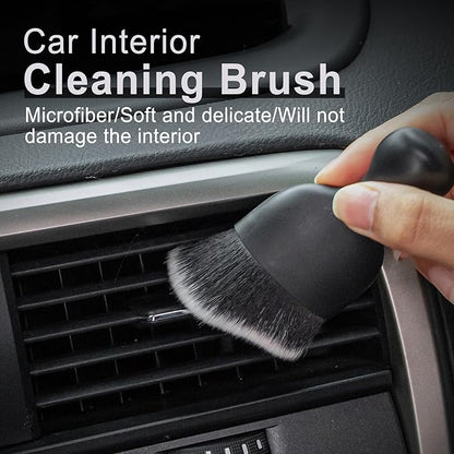 GaRhomxy Car Detailing Brushes, Car Interior Dust Sweeping Soft Brush, Soft