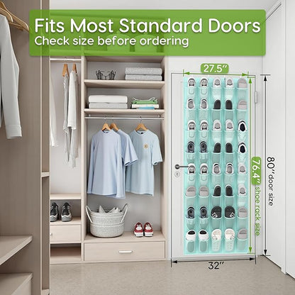 Unjumbly Over the Door Shoe Organizer