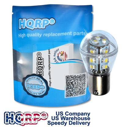 HQRP Headlight LED Bulb 2-Pack for John Deere Tractors 5200-5500, Model 887774405201705, 2 Count