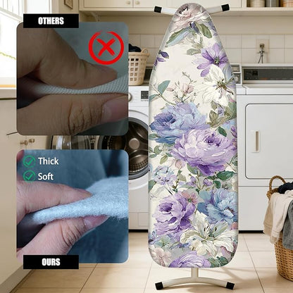 Nuxovilar Ironing Board Cover Needle Cotton 15x54 Inches | Ironing Board Cover