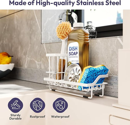 SWTYMIKI Sink Caddy Sponge Holder