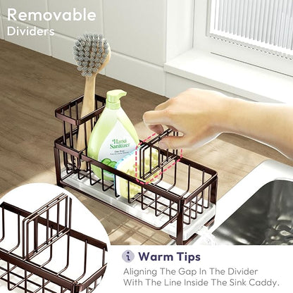SWTYMIKI Sponge Holder for Kitchen Sink