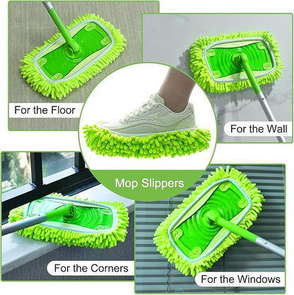 Reusable Mop Pads for Swiffer, Wet Dry Sweeping Mop Pad for Swiffer Sweeper Mop