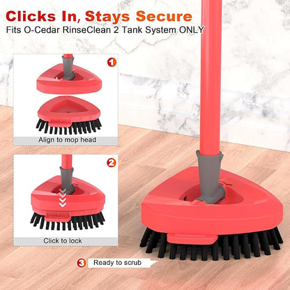 Upgraded Triangle Scrub Brush Head