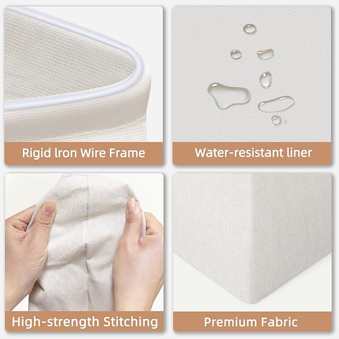 STORAGE MANIAC 1-Pack Large Laundry Hamper, 100L Collapsible Laundry Basket