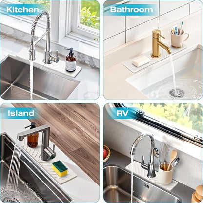 Stone Faucet Mat for Kitchen Sink