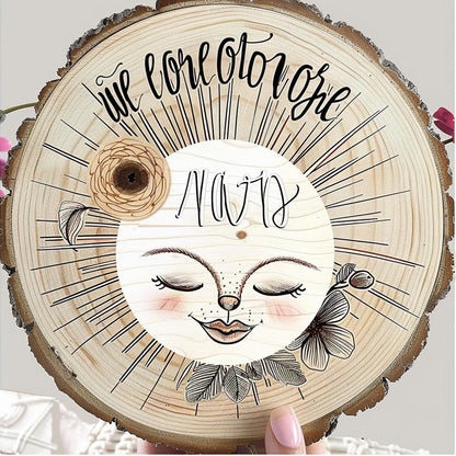 SENMUT 10 Pcs Large Wood Slices for Centerpieces 10-11 inches Wood Rounds for Tables Decor Rustic Wood Circles for DIY Crafts and Wedding Decor Round Wooden Discs Wood Slice Ornaments