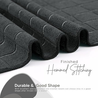 Utopia Towels - Microfiber Kitchen Towels, Super Absorbent 18 x 26 Inches