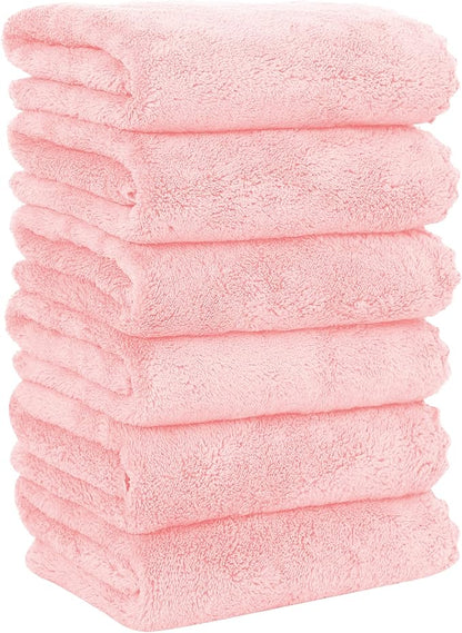 MOONQUEEN 6 Pack Premium Hand Towels