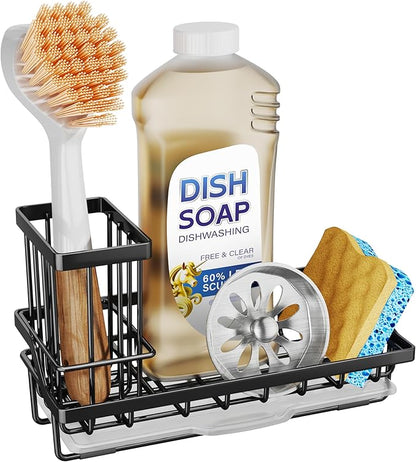 SWTYMIKI Sink Caddy Sponge Holder