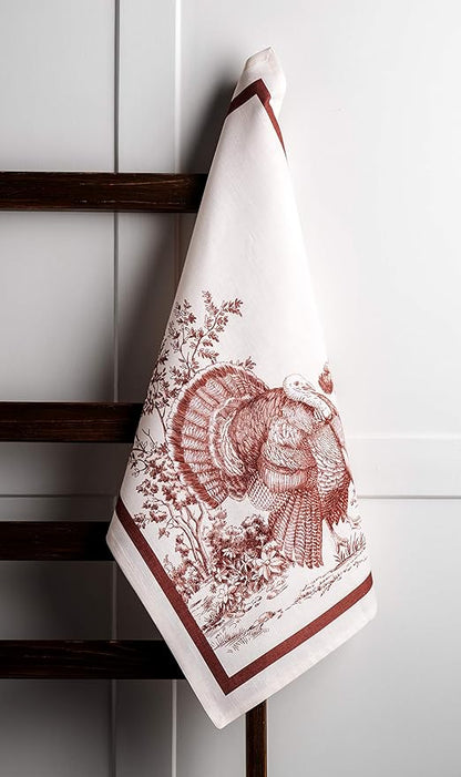 Maison d' Hermine Kitchen Towels Set of 3 100% Cotton 20" x 27.5" Reusable