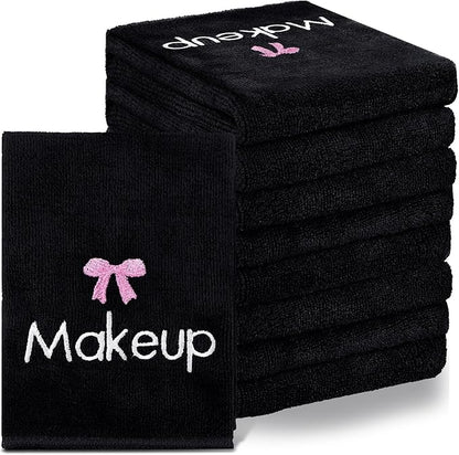 Shimeyao 20 Pack Makeup Towels Black Makeup Washcloths