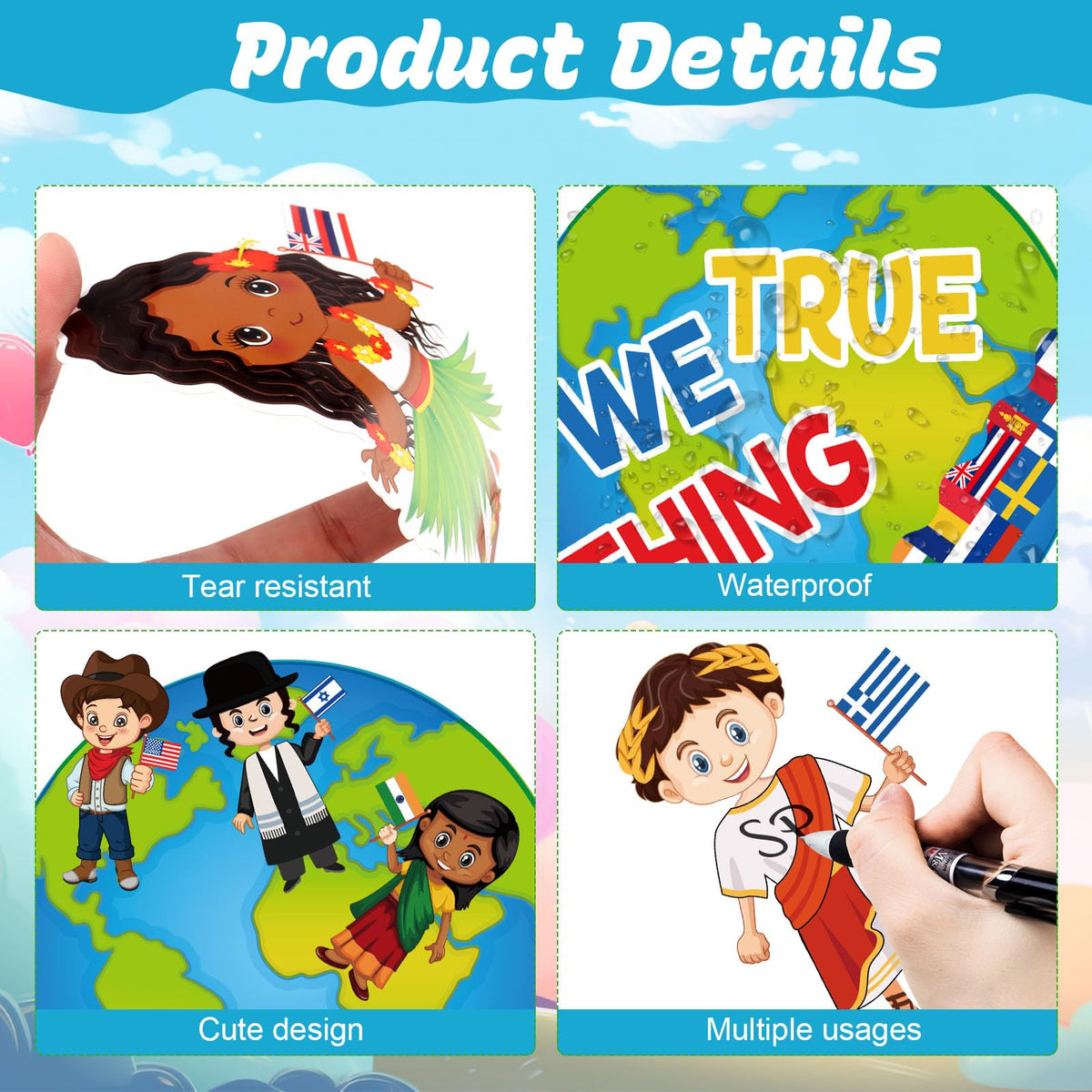 Diversity in Common Multicultural Bulletin Board Decorations Diversity Bulletin Board Decoration Earth Day Activities Educational Classroom Decor Paper Cutouts For Multicultural Classroom Decor