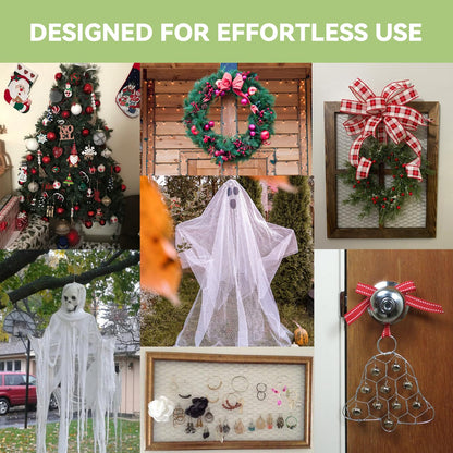 Floral Chicken Wire Flower Arrangement: 39 X 39 Inch Galvanized Chicken Wire Roll Bendable Vase Frog Mesh for Crafts DIY Grid Garden Florist Wedding Arch Holiday Christmas Thanksgiving Decorations