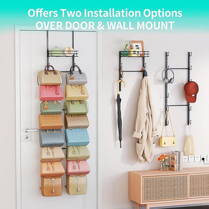 HapiRm Over The Door Purse Organizer