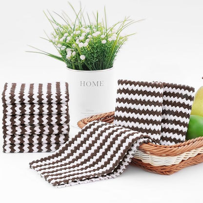 Homaxy 24 Pack Kitchen Dish Cloths, Ultra Soft and Absorbent Dish Towels