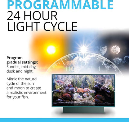 Fluval Plant 3.0 LED Planted Aquarium Lighting, 22 Watts, 15-24 Inches