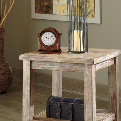 Seiko 9" Brown Wooden Case with Chime Mantel Clock