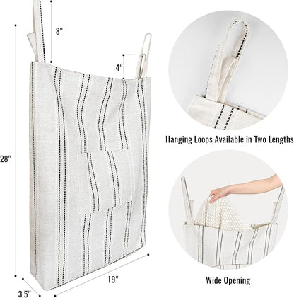 AELS Farmhouse Hanging Laundry Hamper