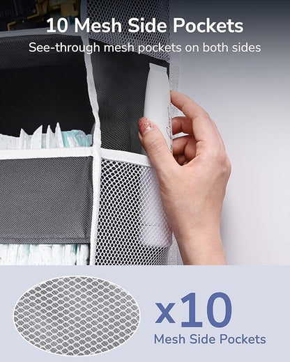ULG 1 Pack Compact Size Over Door Organizer Slim Door Storage