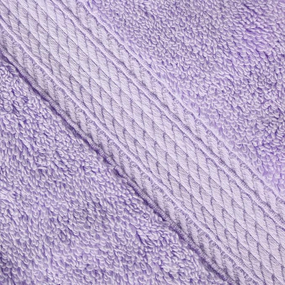 SUPERIOR Egyptian Cotton Pile 8 Piece Towel Set, Includes 2 Bath, 2 Hand