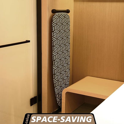 caius Ironing Board, Compact and Space Saver Full Size Ironing Board, Extra