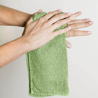Utopia Towels 12 Pack Cotton Washcloths Set, 100% Ring Spun Cotton, Premium