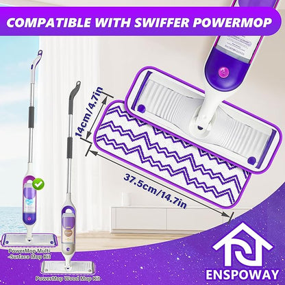 Reusable Mop Refills Pads for Swiffer PowerMop